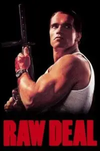 Raw deal 1986 english poster vegamovies - vegamovies, VegaMoviesv.com